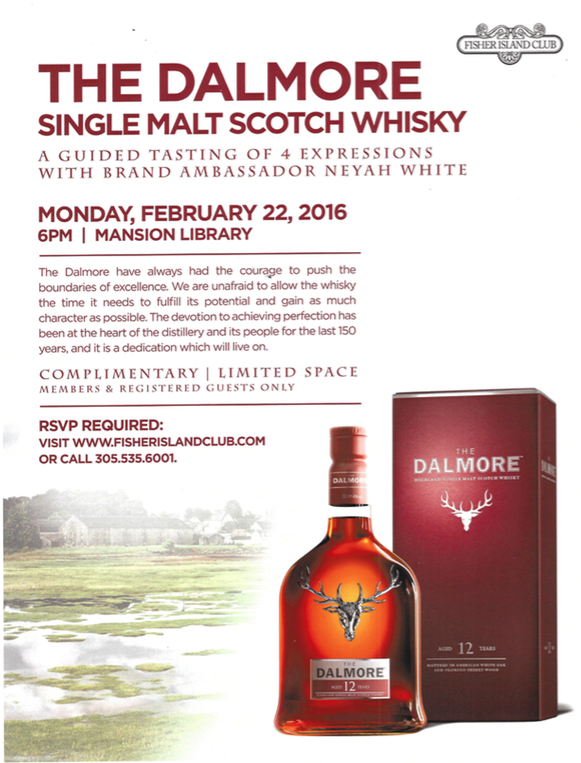 dalmore whiskey event